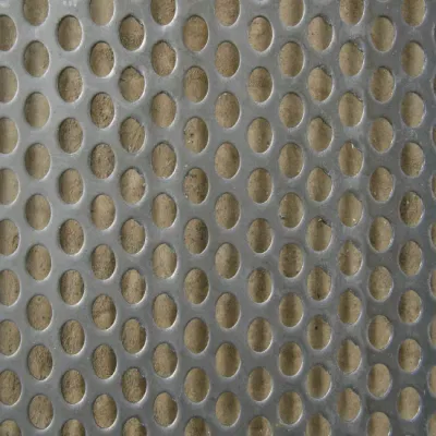 Штамповочные сетки Металлический экран с круглым отверстием Декоративный перфорированный металлический лист